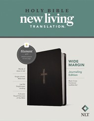 NLT Wide Margin Bible, Filament Enabled Edition, Black