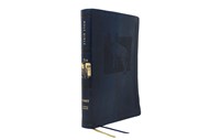 NET Bible, Thinline Art Edition, Large Print, Blue