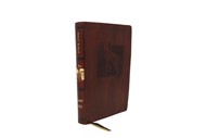 NET Bible Thinline Art Edition, Large Print, Brown
