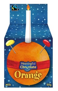 Chocolate Orange Christingle (Single)