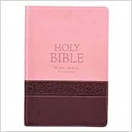 KJV Large Print Thinline Bible, Pink