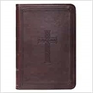 KJV Large Print Compact Bible, Brown