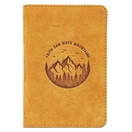 Mountains Pocket-Size Leather Journal