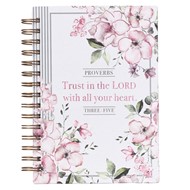 Trust in the Lord Large Wirebound Journal