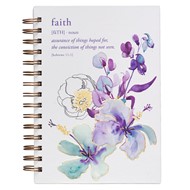Faith Large Wirebound Journal