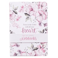 Trust in the Lord Notebook Set (pack of 3)