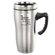 Jeremiah 29:11 Stainless Steel Mug with Handle