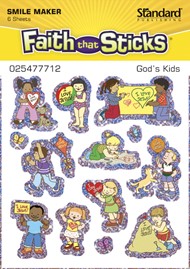 God's Kids - Faith That Sticks Stickers