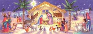 Nativity Scene Charity Christmas Cards (pack of 10)