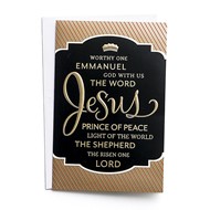 Christmas Boxed Cards: Names of Jesus (pack of 50)