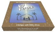 Silhouettes Christmas Card Box (pack of 10)