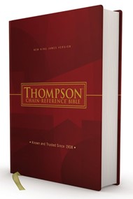 NKJV Thompson-Chain Reference Bible, Red Letter