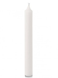 White Christingle Candles 4 1/2" x 1/2" (50 pack)