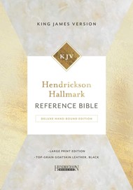 Hendrickson Hallmark Reference Bible: Deluxe Handbound Editi