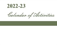 Calendar of Activities 2022-2023