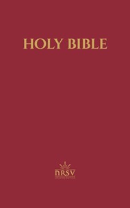 NRSV Updated Edition Pew Bible with Apocrypha, Burgundy