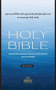 NRSV Updated Edition Flexisoft Bible with Apocrypha, Black