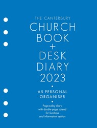 Canterbury Church Book & Desk Diary 2023 (Loose-Leaf)