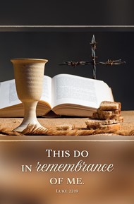 This Do in Remembrance Communion Bulletin (pack of 100)
