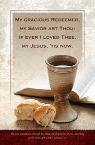My Jesus, I Love Thee Communion Bulletin (pack of 100)