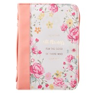 All Things Floral Bible Case, Large