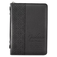 Proverbs 3:6 Black Classic Bible Case, Large