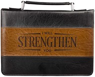 I Will Strengthen You Classic Bible Case, Medium