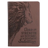 My Strength and Defense Faux Leather Classic Journal