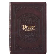 The Lord's Prayer Dark Brown Prompted Prayer Journal