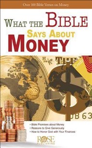 What the Bible Says About Money (pack of 5)