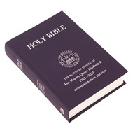 Platinum Jubilee Royal Ruby Text Bible, Purple