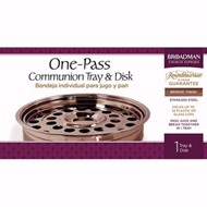 Bronze One-Pass Tray And Disc