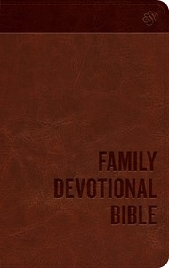 ESV Family Devotional Bible Trutone, Brown