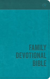 ESV Family Devotional Bible Trutone, Blue