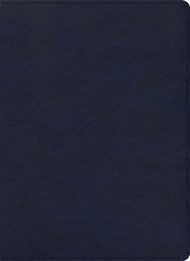 CSB Verse-by-Verse Reference Bible, Navy LeatherTouch