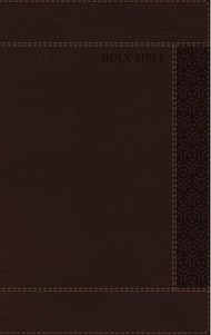 NRSVue Holy Bible Leathersoft, Brown, Comfort Print