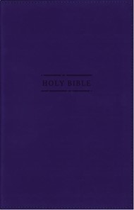 NSRVue Gift Bible Leathersoft, Blue, Comfort Print