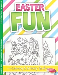 Easter Fun Colouring Activity Book