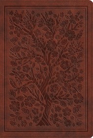 ESV Women's Study Bible, TruTone, Tan, Almond Tree Design