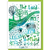 The Lord is My Shepherd Greetings Card