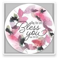 May the Lord Bless You Set of 4 Ceramic Coasters