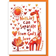 Nothing Can Seperate Us Greetings Card