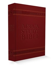 Africa Study Bible, Red Faux Leather