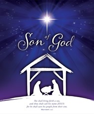 Son of God Christmas Large Bulletin (pack of 100)