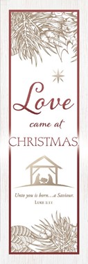 Love Came at Christmas Bookmark (pack of 25)