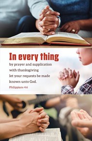 In Everything by Prayer Bulletin (pack of 100)