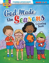 God Made the Seasons Coloring Book