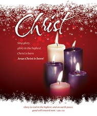 Christ Advent Week 5 Large Bulletin (pack of 100)
