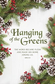 Hanging of the Greens Bulletin (pack of 100)