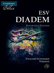 ESV Diadem Reference Bible, Black Calfskin Leather